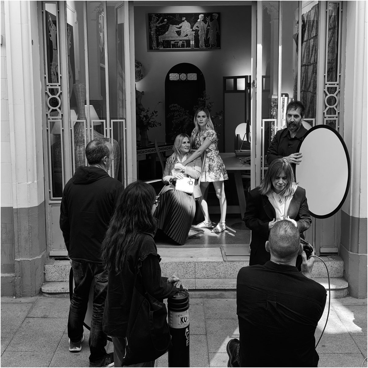 Gidez Reed Scene on the Streets of Madrid Print   Mono   Class A 20251112